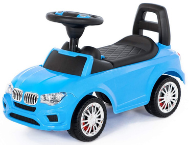 JEŹDZIK PCHACZ MEGA AUTO SAMOCHÓD DŹWIEKI BLUE