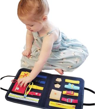 WALIZKA SENSORYCZNA TORBA MANIPULACYJNA MONTESSORI