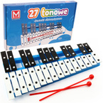 POLSKIE CYMBAŁKI DZWONKI CHROMATYCZNE 27 TONOWE SZKOLNE