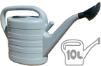 KONEWKA OGRODOWA  NA WODĘ 10L CLASSIC + SITKO SZARA