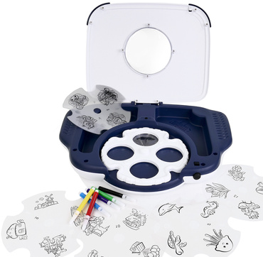 STUDIO RYSUNKU STOLIK Z PROJEKTOREM PROJEKTOR RZUTNIK DO RYSOWANIA TABLICA