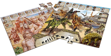 Lisciani MAŁY GENIUSZ PUZZLE DINOZAURY I PREHISTORIA