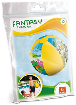 DUŻA PIŁKA PLAŻOWA FANTASY 50CM DLA DZIECI MONDO