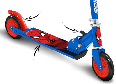 Stamp HULAJNOGA DWUKOŁOWA SPIDER-MAN ALUMINIOWA
