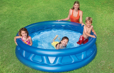 DUŻY BASEN DLA DZIECI KAPSEL BASENIK 188 cm Intex