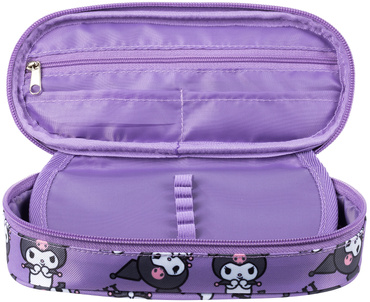 PIÓRNIK SASZETKA Z ORGANIZEREM KUROMI VIOLET