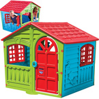 PalPlay DUŻY DOMEK OGRODOWY DLA DZIECI OKIENNICE