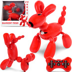 BALONOWY PIESEK ROBOT ZDALNIE STEROWANY RC PROGRAMOWANY KOMENDY SZTUCZKI