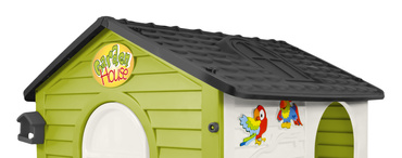 DOMEK OGRODOWY DLA DZIECI Z PŁOTKIEM I STOLIKIEM DUŻY XXL Mochtoys