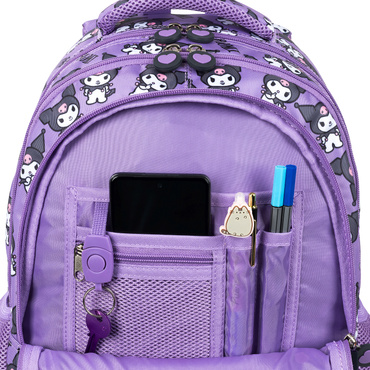 PLECAK TORNISTER SZKOLNY 4-KOMOROWY BPL-58 KUROMI VIOLET