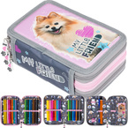 PIÓRNIK POTRÓJNY Z WYPOSAŻENIEM PC-05 SWEET POMERANIAN MY LITTLE FRIEND