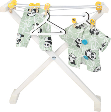 DUŻY DREWNIANY ZESTAW DO PRANIA DLA DZIECI PRALKA SUSZARKA DESKA AKCESORIA