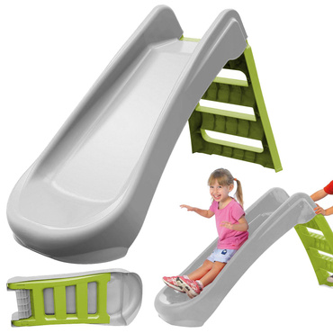 PalPlay STABILNA ZJEŻDŻALNIA ślizg składana SZARA STORM 130cm