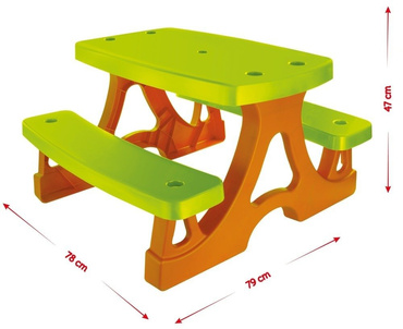 DUŻY DOMEK ZJEŻDŻALNIA 180 CM STOLIK OGRODOWY PLAC ZABAW