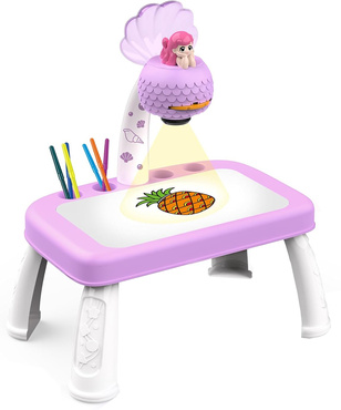 PROJEKTOR RZUTNIK DO RYSOWANIA STOLIK TABLICA 2w1 SYRENKA SYRENA