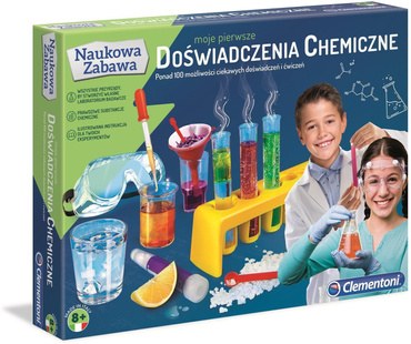 Clementoni  DOŚWIADCZENIA CHEMICZNE Mały Chemik 