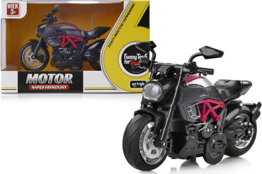 MOTOCYKL Z NAPĘDEM MOTOR Światło Dźwięk POJAZD ŚCIGACZ