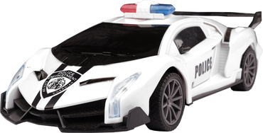 AUTO SPORTOWE BOJOWE STEROWANE POLICJA RC ŚWIATŁO BIAŁY