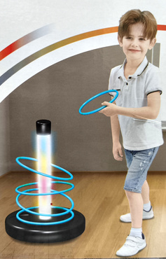 GRA RZUCANIE DO CELU DLA DZIECI GRY RZUT OBRĘCZĄ PODŚWIETLANIE LED