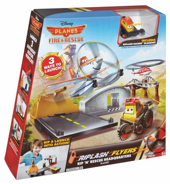 PLANES 2 ZESTAW BAZA RATUNKOWA NAKRĘĆ I LEĆ MATTEL