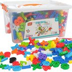 CYFERKI PUZZLE DO NAWLEKANIA W SKRZYNCE 240 el.