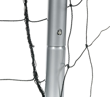 DUŻA BRAMKA PIŁKARSKA METALOWA Z SIATKĄ 300x200x120cm GRUBA MOCNA STABILNA TRENINGOWA RURY 60mm