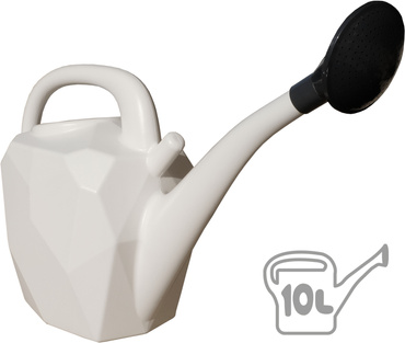 KONEWKA OGRODOWA NA WODĘ 10l CRYSTAL + SITKO MOCHTOYS polska Biała