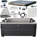 DUŻE WANNA SPA SZTYWNA PANELOWA OSLO 6 os. HYDROMASAŻ WIFI