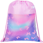 WOREK SZKOLNY NA OBUWIE WF ST.RIGHT różowe motylki PINK BUTTERFLIES