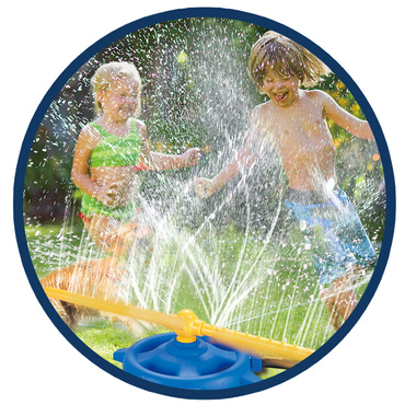 ZRASZACZ OGRODOWY OBROTOWY FONTANNA NATRYSK DZIECI