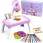 PROJEKTOR RZUTNIK DO RYSOWANIA STOLIK TABLICA 2w1 SYRENKA SYRENA