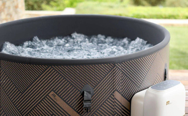 DUŻE SPA OGRODOWE basen z HYDROMASAŻEM Dmuchane OZON WIFI MONO MAX 8 osób W-FI