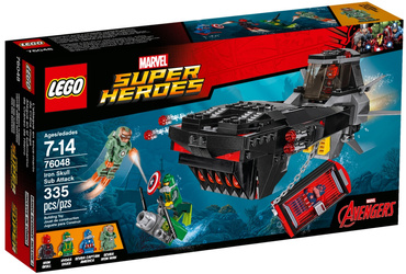 LEGO klocki 76048 SUPER HEROS Atak Żelaznej Czaszki