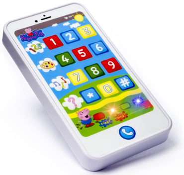 ŚWINKA PEPPA  SMARTFON DOTYKOWY DLA DZIECI TELEFON