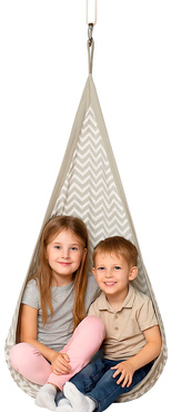 HUŚTAWKA DLA DZIECI KOKON LEŻACZEK do 60kg FOTEL WISZĄCY HAMAK BUJAK