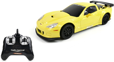 AUTO ZDALNIE STEROWANE CORVETTA RC NA PILOTA ŚWIATŁO 1:24 CHEVROLET CORVETTE