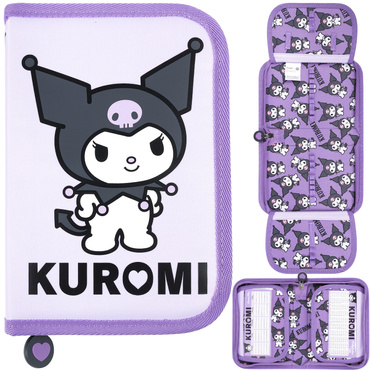 PIÓRNIK ROZKŁADANY DWUKLAPKOWY BEZ WYPOSAŻENIA KUROMI VIOLET