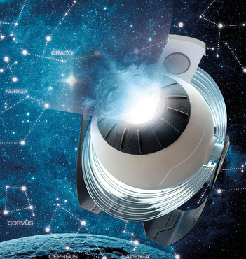 PLANETARIUM INTERAKTYWNY RZUTNIK LED APLIKACJA CLEMENTONI