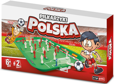 GRA PIŁKARZYKI POLSKA na SPRĘŻYNKACH zestaw XL FOOTBALL