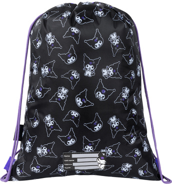 WOREK SZKOLNY NA OBUWIE WF KUROMI BLACK