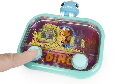 GRA WODNA DINOZAUR ZRĘCZNOŚCIOWA podświetlenie LED podróżna