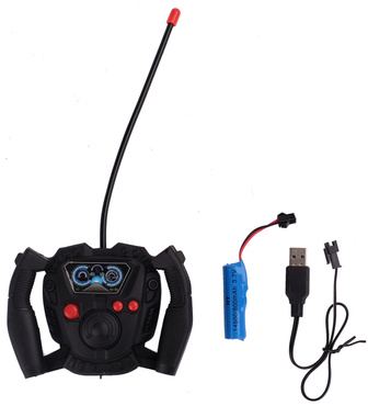 DUŻY TRAKTOR STEROWANY Z PRZYCZEPĄ RC CIĄGNIK 39cm USB