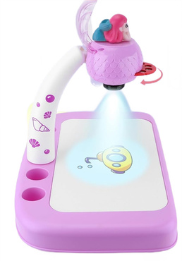 PROJEKTOR RZUTNIK DO RYSOWANIA STOLIK TABLICA 2w1 SYRENKA SYRENA