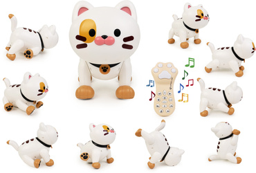 KOTEK ROBOT Interaktywny ZDALNIE STEROWANY ROBOKOT wykonuje KOMENDY