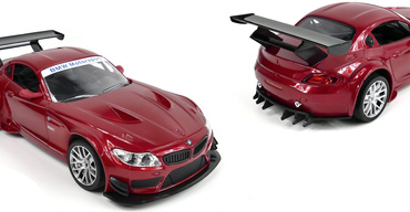 AUTO ZDALNIE STEROWANE BMW Z4 GT3 SAMOCHÓD RC NA PILOTA ŚWIATŁO 1:24