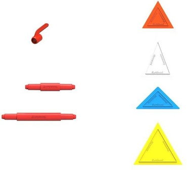 SUPERMAG KLOCKI MAGNETYCZNE TRENDY ZESTAW 116 EL