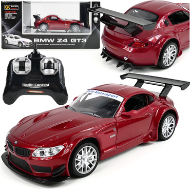 AUTO ZDALNIE STEROWANE BMW Z4 GT3 SAMOCHÓD RC NA PILOTA ŚWIATŁO 1:24