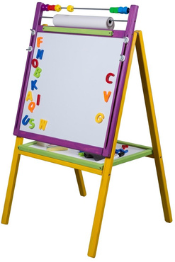 TABLICA 5w1 MAGNETYCZNA KREDOWA PAPIER REGULOWANA 