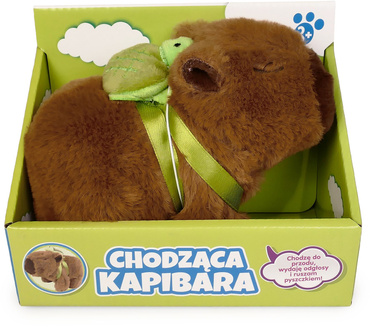 INTERAKTYWNA CHODZĄCA KAPIBARA chodzi rusza pyszczkiem WYDAJE ODGŁOSY 