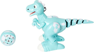DINOZAUR T-REX ZDALNIE STEROWANY CHODZI TAŃCZY PARA USB